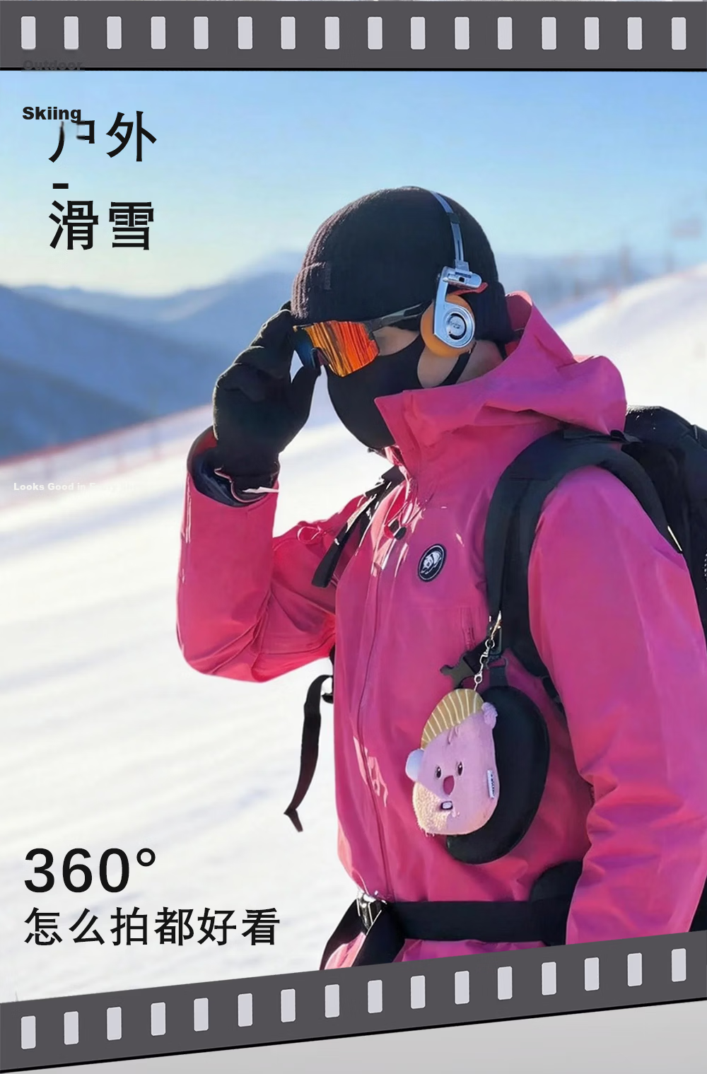 WHATPLUS RETRO3 Wireless Bluetooth Headphones Portable Lightweight Over-Ear Sports Earphones 3rd Gen R3 Cloud Mist Color 13