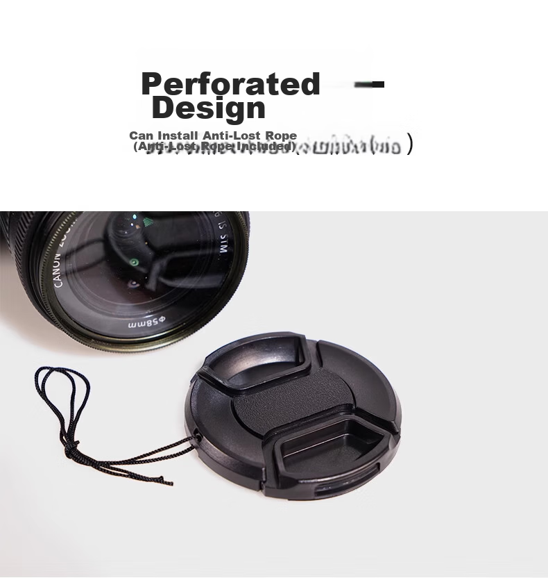 Shili Fan Camera Lens Cap 40.5mm with Anti-Lost Strap Compatible with Canon/Nikon/Sony/Fujifilm DSLR and Mirrorless Cameras 7