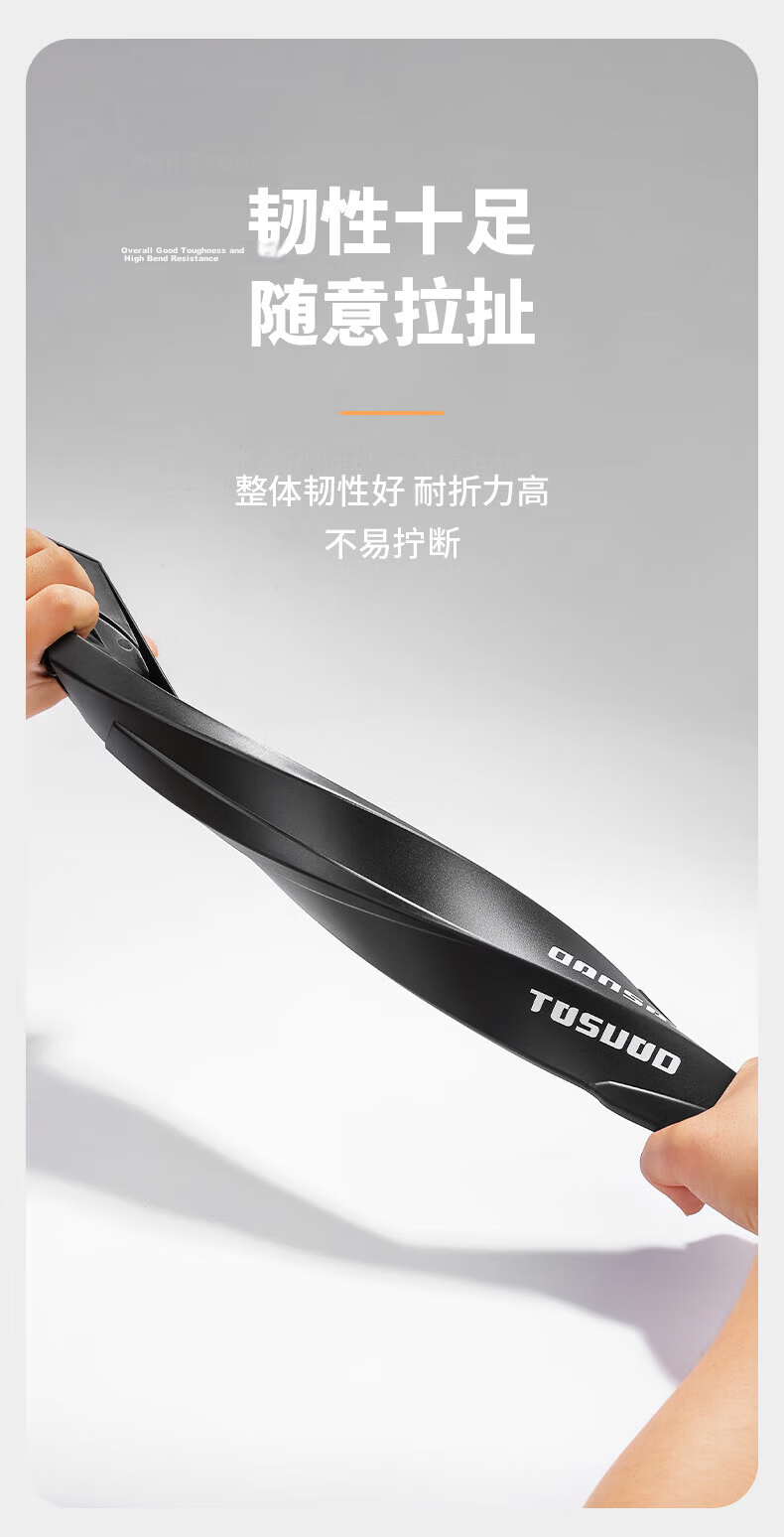 Captain Tas Bicycle Mudguard Mountain Road Bike Universal Quick-Release Wide Adjustable Mudguard Accessory 3