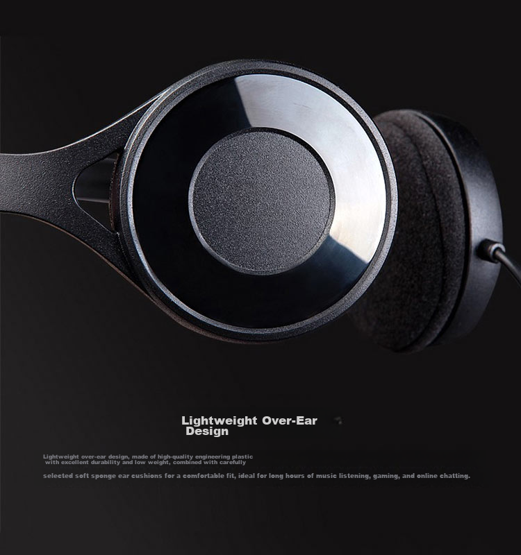 EDIFIER K550 Over-Ear Headphones with Microphone, Gaming Headset, Computer Headphones for Office, Education, Training, Elegant Black Color 3
