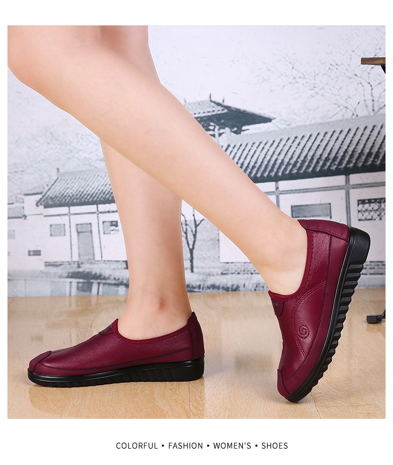 Ankang Old Beijing Cloth Shoes, Women's Soft-Soled Breathable Soft-Faced Shoes for Middle-Aged And Elderly, Lightweight Casual Round-Toe Shoes for Seniors AK77701 Black Size 40 9