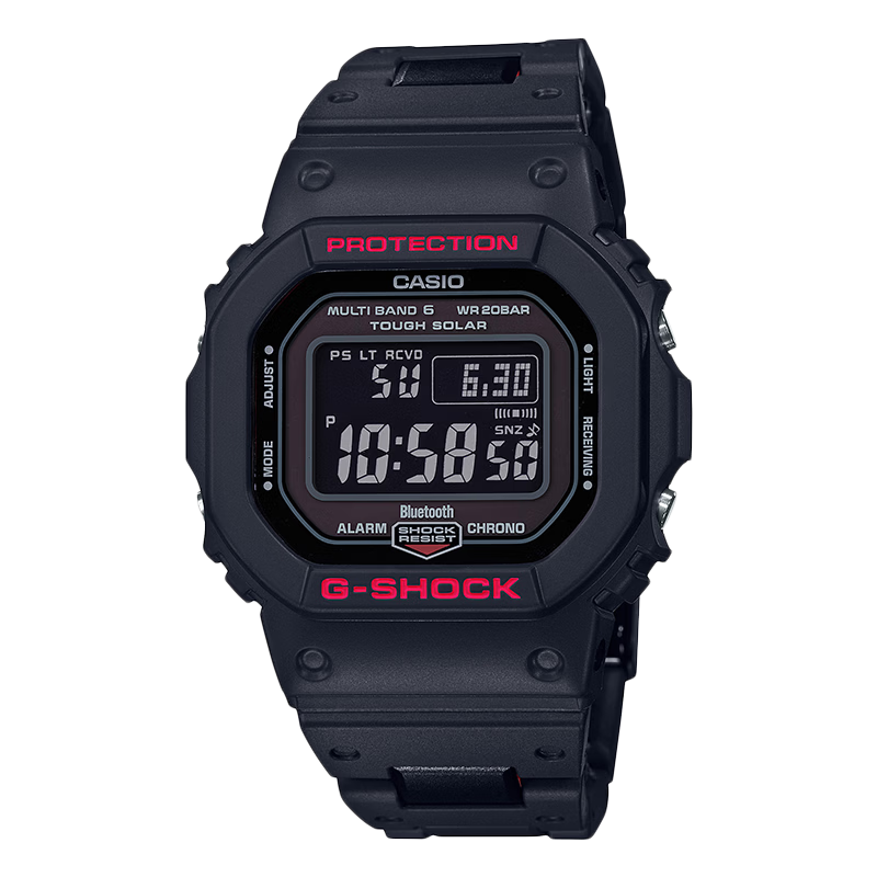 CASIO G-SHOCK Classic Square Men's Sports Digital Watch GW-B5600HR-1PR
