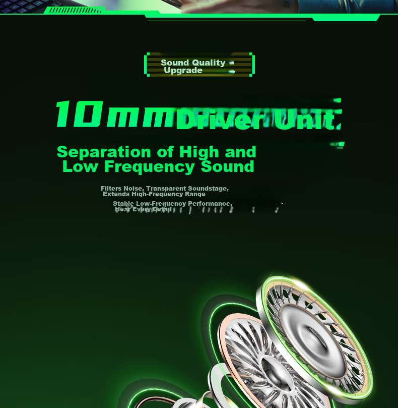 Zhiguozhe Gaming Headset Wired Esports USB In-Ear Earphones with Microphone 2-in-1 HiFi Delta Laptop Desktop 2026 Latest Model 14