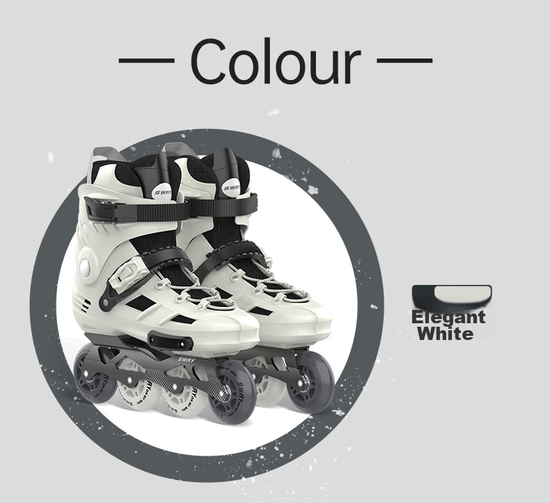 SWAY Professional Roller Skates for Adults, Men And Women, Inline Skates for College Students, Beginners, Figure Skating, Roller Blades 16