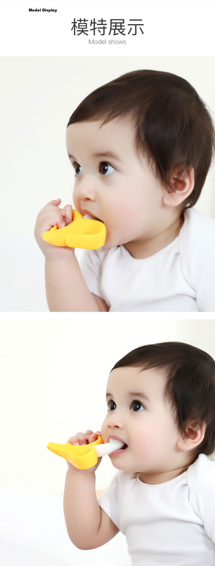 DOCTOR MA Baby Teether Mushroom-Shaped Teether Toy Set - 3 Pieces, Anti-Thumb Sucking Teething Toy for Infants 16