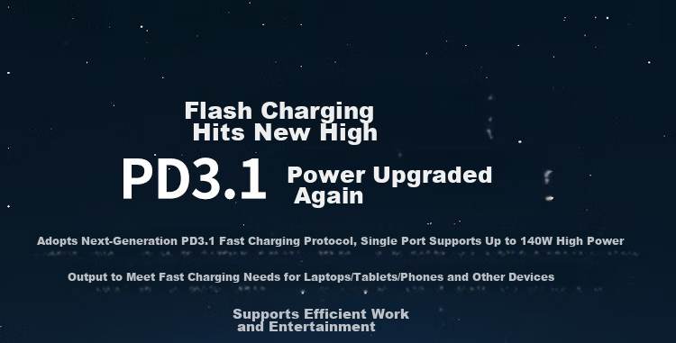 UGREEN 500W GaN Charger Desktop Charging Station, 240/140W/Type-C/PD/PPS Fast Charging Head, Suitable for Apple 18/17 MacBook Pro Laptops 13