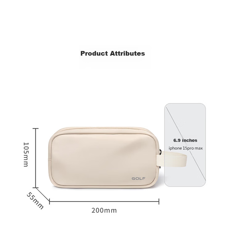 GOLF Men's Handbag Toiletry Bag Storage Bag Makeup Bag Travel Organizer Cable Storage Pouch 10