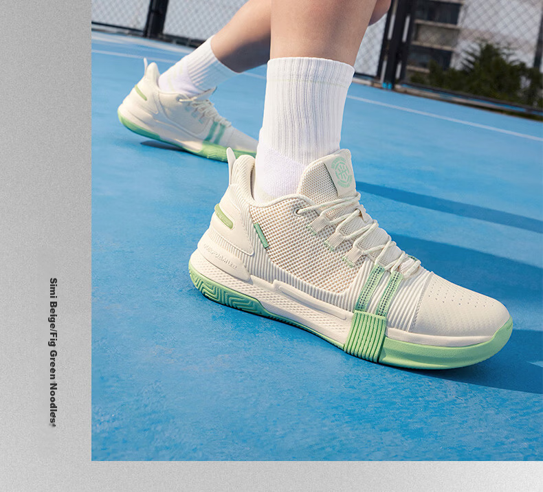 361° Basketball Shoes for Men, Spring And Summer Youth Professional Lightweight Low-Top Casual Sports Shoes, Men's Style 672121101-3 35