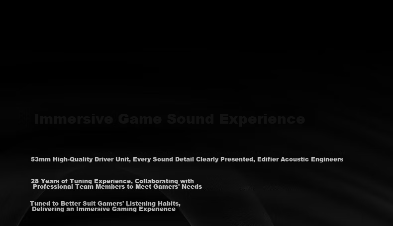 EDIFIER HECATE G5 Wired Professional Tournament-Grade Over-Ear Gaming Headset USB 7.1 Channel PC FPS Headphones Noise-Cancelling Microphone Black and Red 10