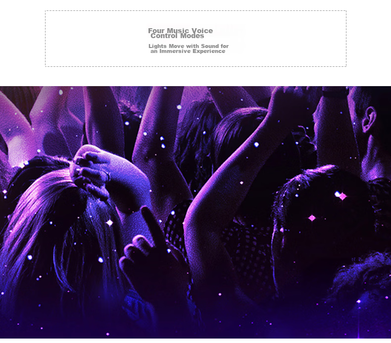 40,000 Kilometers Car Ambient Light LED No Modification USB Footwell Decorative Music Rhythm Light SWY6526 6