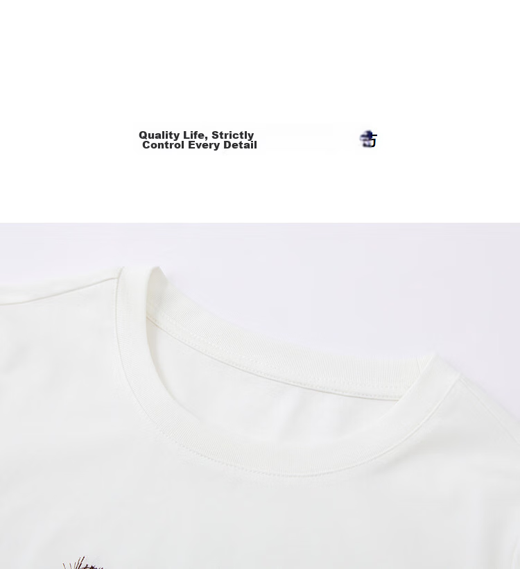 Demana [Cool Feeling Sorona] Summer Crew Neck Small Horse Screen Print Tassel Embroidery Rhinestone Slim Fit T-Shirt for Women Premium Quality 15