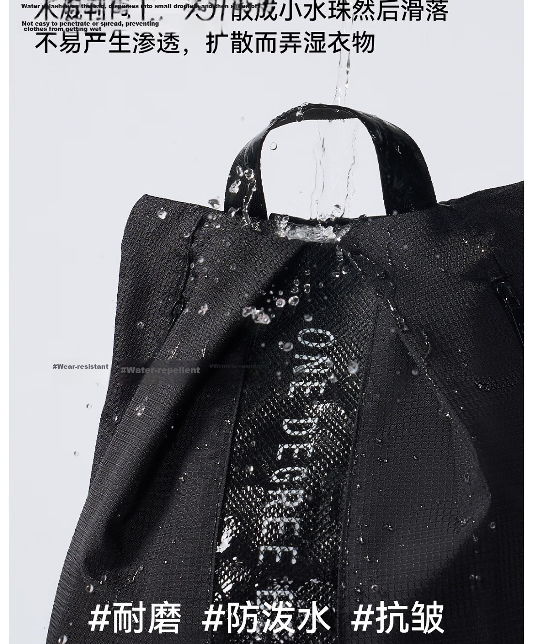 361° Dry Wet Separation Swimming Bag Waterproof Bag Men and Women Sports Drawstring Fitness Portable Double Shoulder Backpack Storage Bag 9