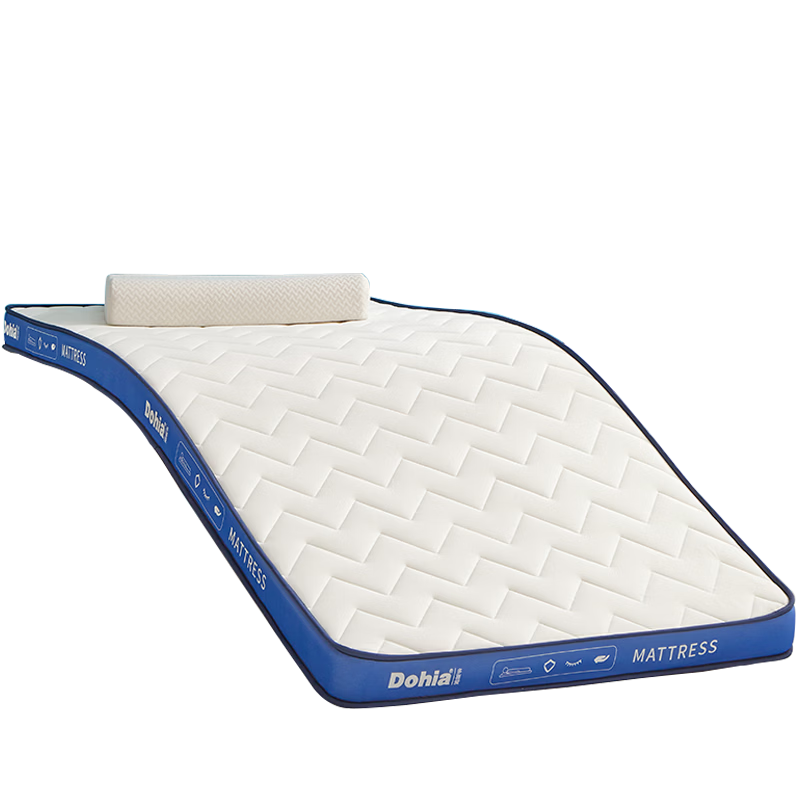 Dohia Home Textile Composite Latex Mattress Tatami Spring Mattress 1.5m x 2m Thickened Memory Foam Mattress Pad