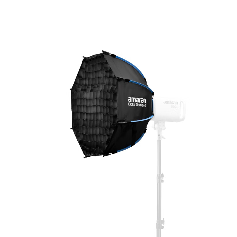 AMARAN Softbox, Octa Dome 90cm Quick-Install Octagonal Softbox, Quick-Detach Portable Deep Mouth Parabolic Live Streaming Photography Fill Light Beauty Light Softbox