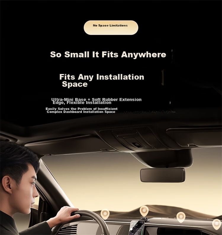 BASEUS C03 Car Phone Holder MagSafe Magnetic Car Dashboard Mount Adjustable Magnetic Universal for All Car Models 17