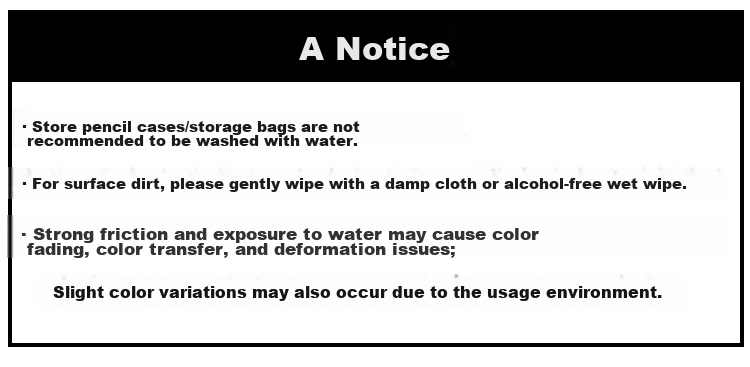 KOKUYO Campus Animal Ear Large Capacity Pencil Case, Cylindrical Pencil Bag Storage Pouch, Black, WSG-PC293D 9