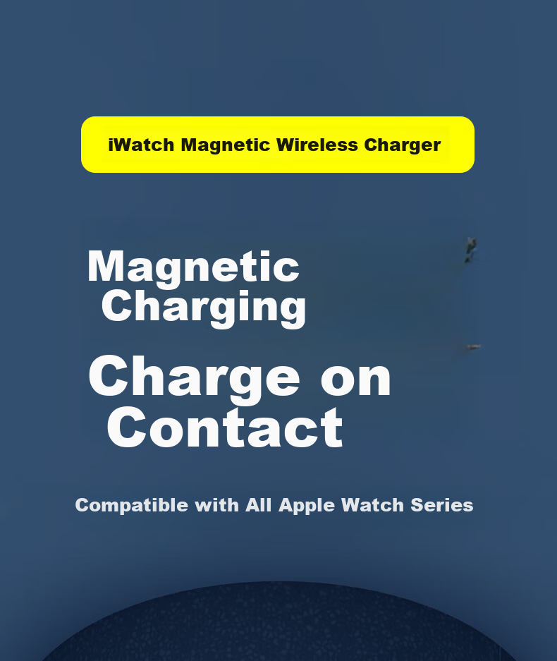 Masentek Wireless Charger Magnetic Dock for Apple iWatch Series 9/8/7/6/5/4/3/2/SE/Ultra Universal USB/Type-C 2