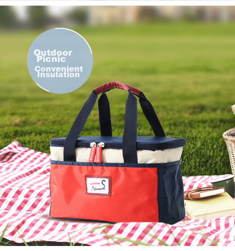 MAXCOOK Insulated Lunch Box Bag Large Capacity Portable Thermal Lunch Box Tote Bag Extra Large MCPJ2518 12