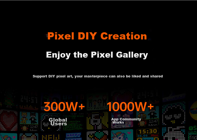 Divoom Ditoo Retro Bluetooth Speaker Desktop Subwoofer Smart Pixel Screen Mini Speaker Lyric Display Computer Desk Birthday Gift for Men Unique Present 15