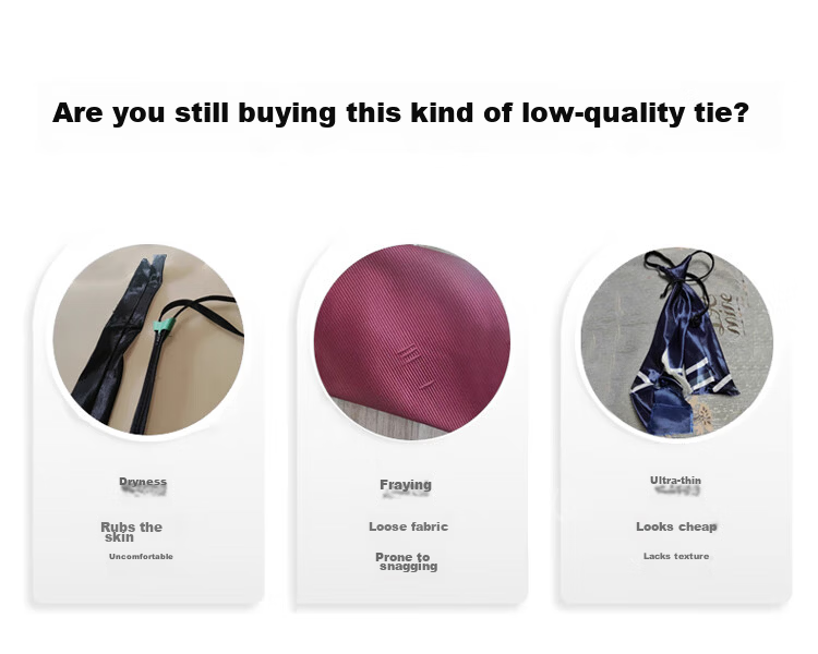 FitonTon Wedding Annual Banquet Tie Formal Men's Business Gift for Boyfriend Husband New Year Valentine's Day Gift Box Set 7