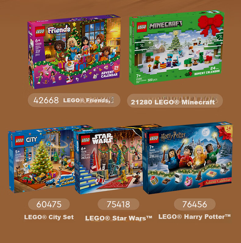 LEGO Disney 43273 2025 Christmas Countdown Calendar Kids Boys Girls Toy Birthday Gift 8