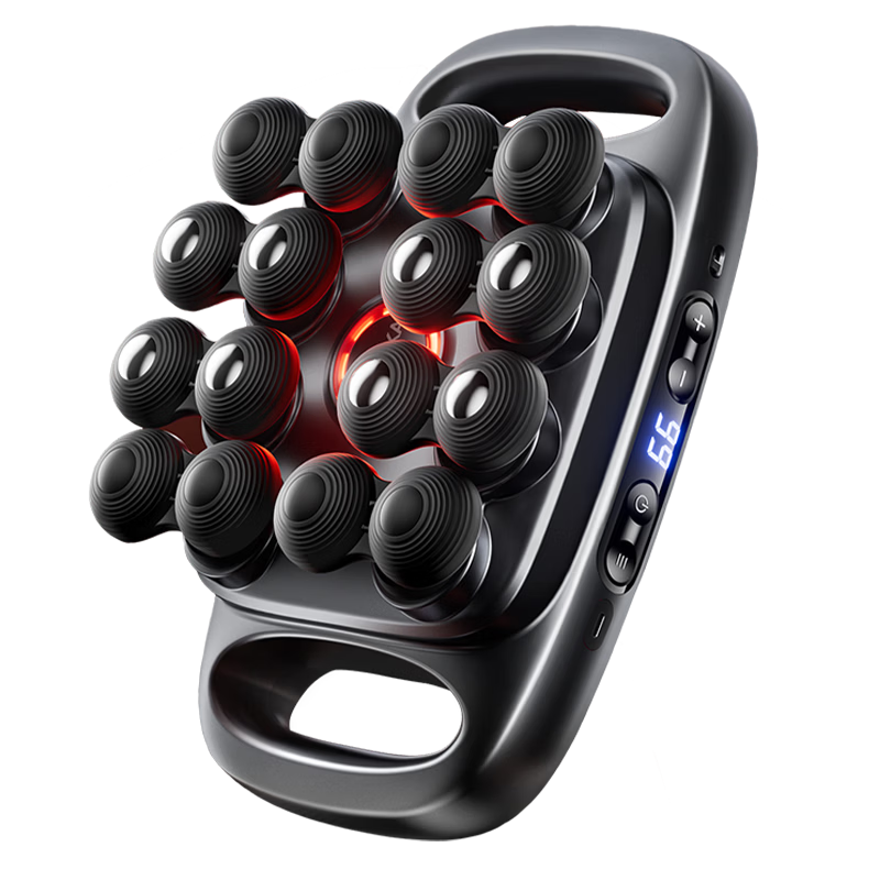 KONKA 16-Head Fascia Gun Muscle Massager Multi-Head Neck Shoulder Waist Back Massager Sixteen-Head Leg Calf Professional Neck Cervical Spine Massage Birthday Gift for Men and Women