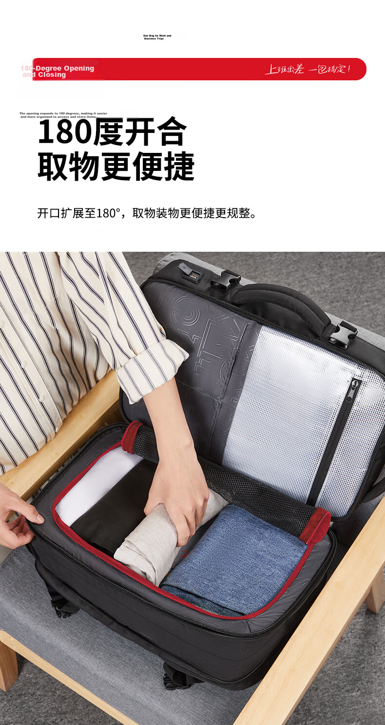 CROSSGEAR Cross Medal Swiss Army Knife Backpack Business Travel Bag for Men 17.3-inch Laptop Expandable Backpack 12