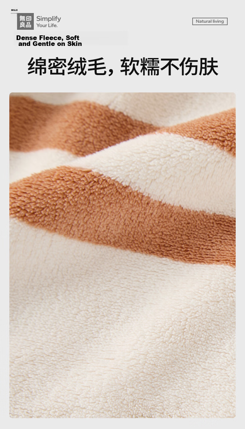 MUJI Bath Towel Grade 10 Antibacterial Xinjiang Cotton Extra Large Thick 100% Pure Cotton Lint-Free Highly Absorbent Men's Large Bath Towel 4