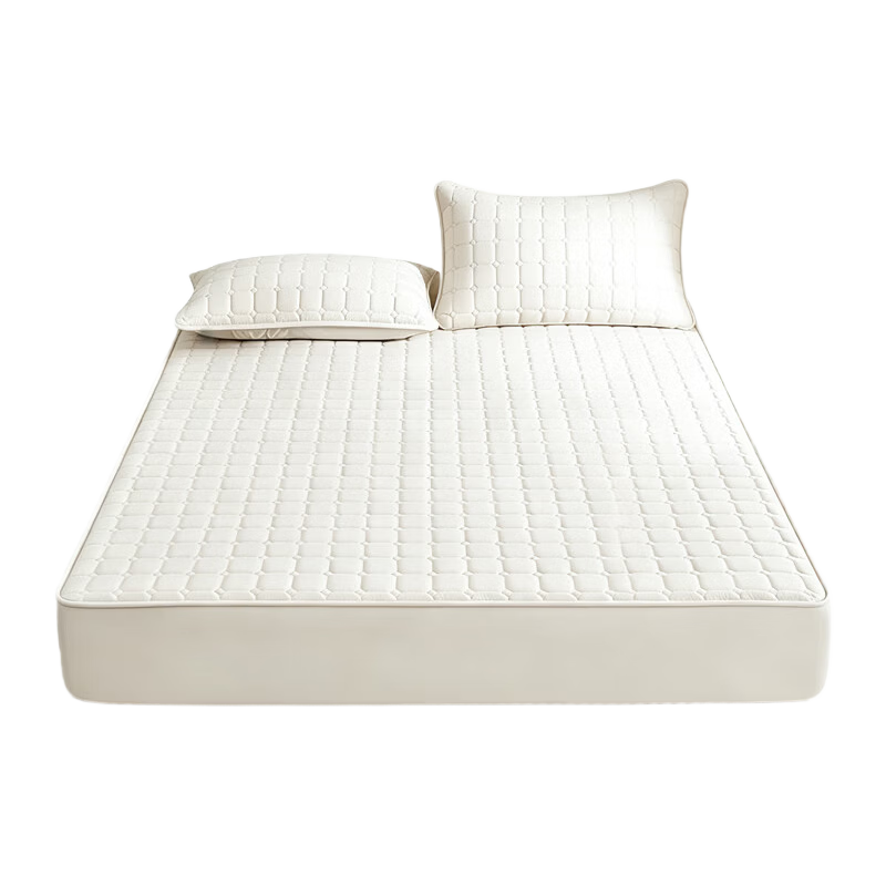 CROWN 1.8x2m Winter Thickened Quilted A-Class Full Coverage Fitted Sheet Anti-Slip Mattress Protector Cover