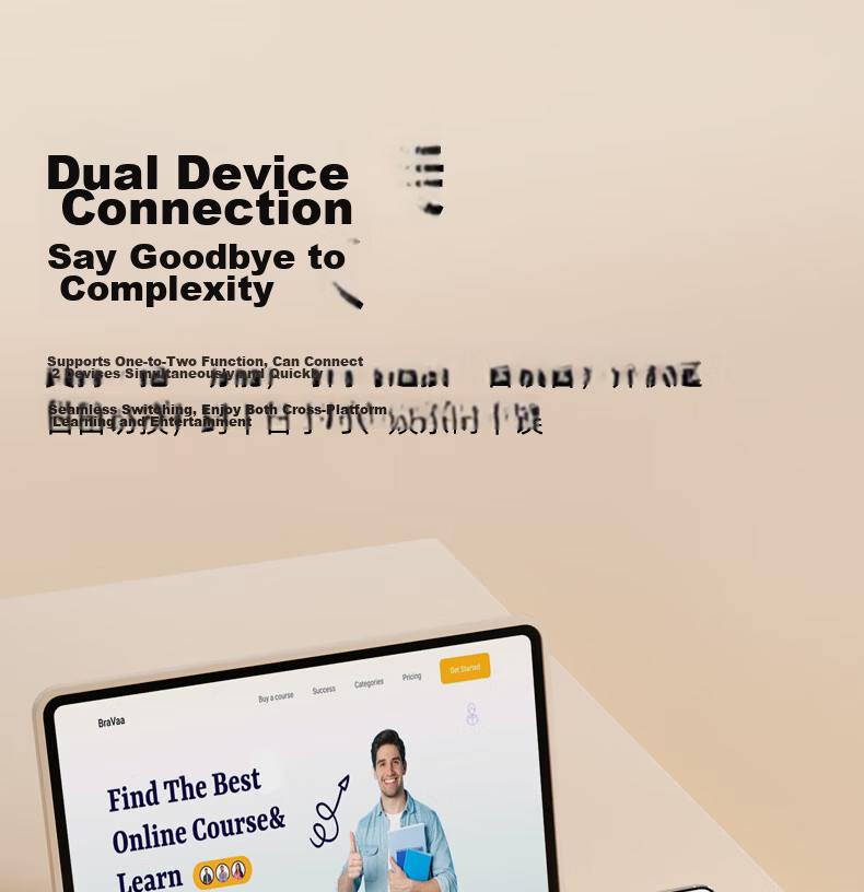 EDIFIER K750W NC Over-Ear Noise-Cancelling Bluetooth Earphones Smart Learning Headphones Immersive Study AI Translation English Recitation Memory Aid Yunyan White 16