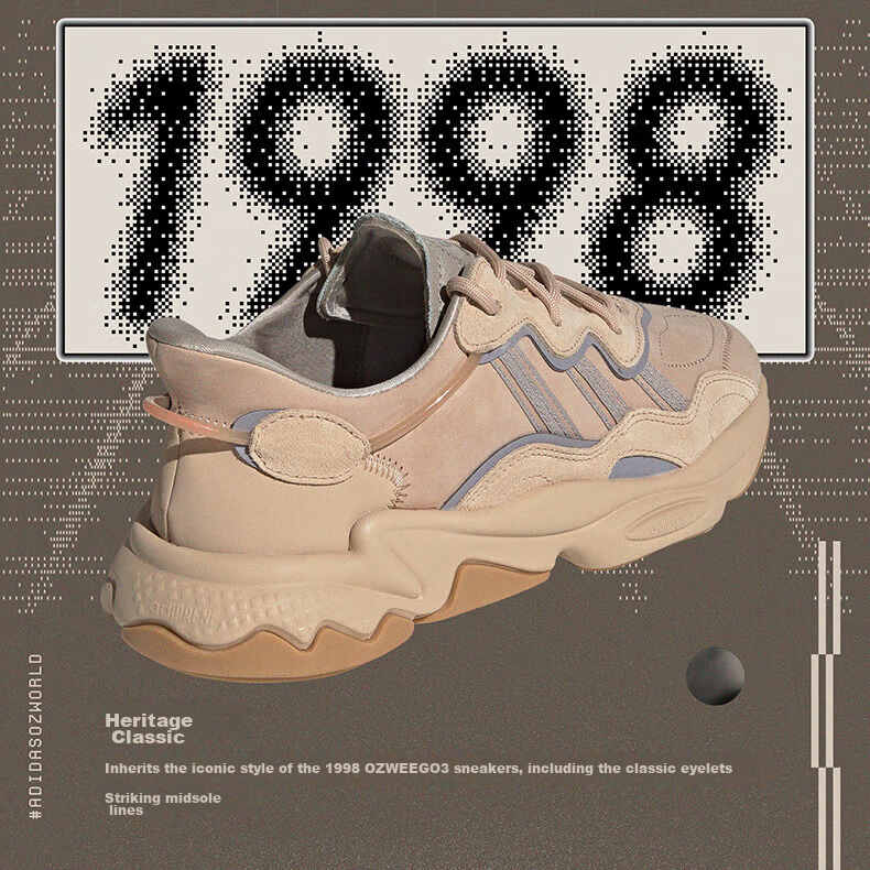 Adidas Originals OZWEEGO Unisex Sports Casual Shoes EE6462 Size 39 UK6 4