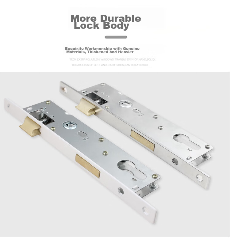 Auburn Handle Lock Plastic Steel Door Lock Swing Door Lock Glass Door Lock Home Office Entrance Door Lock 8525 9