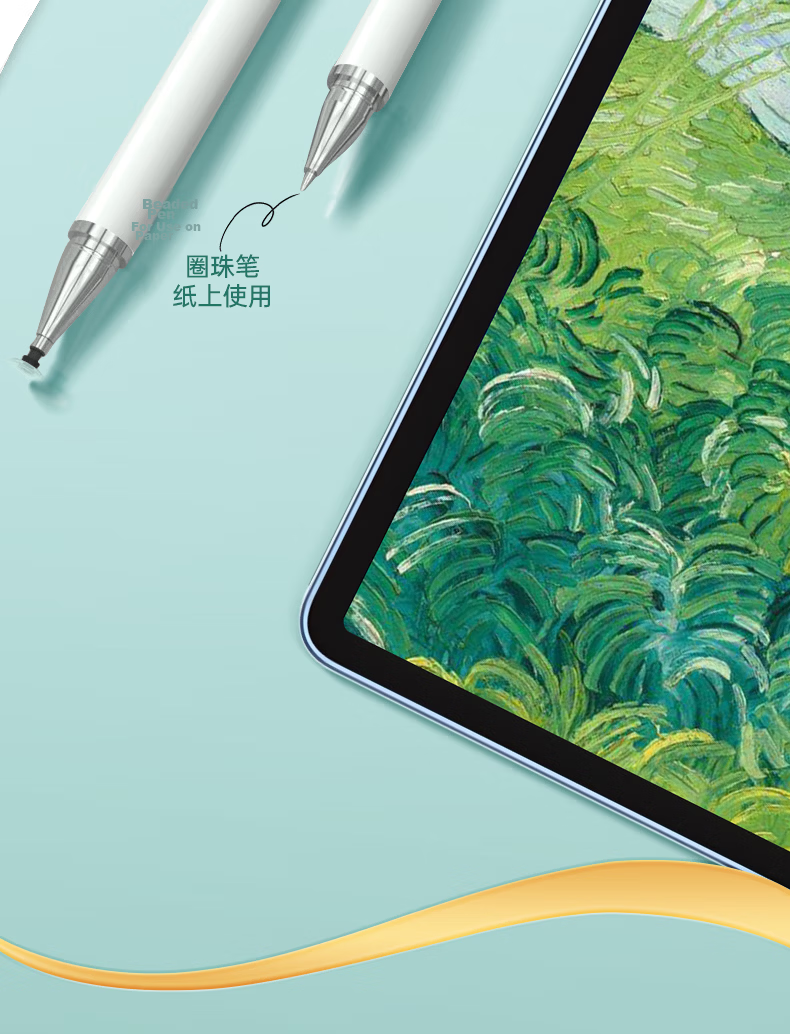 WITGOER Capacitive Stylus for IPad [LED Display] Compatible with Apple Pencil, Touchscreen, 2025 New Models, First And Second Generation, Air7 Mini6 Pro11/10 Magnetic Anti-Slip 7