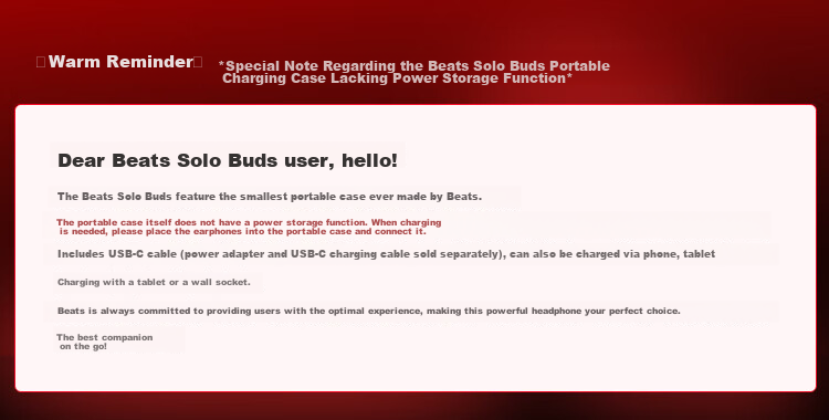 Beats Solo Buds True Wireless Earphones Gift Matte White Bluetooth Compatible with Apple and Android Systems 14