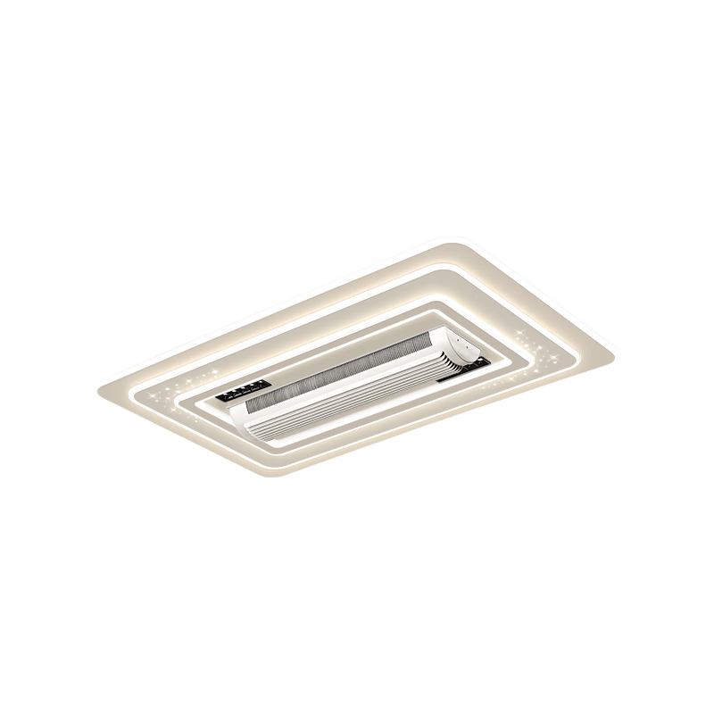 HP Eye-Care LED Ceiling Light with Bladeless Fan, Puri Smart Bedroom Study Lamp, Zhongshan Lighting with Installation Service, Zhenzhiguang Series