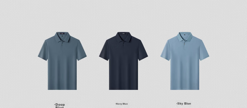 FIRS 100% Cotton Mercerized Summer Short Sleeve Polo Shirt 2026 New Men's T-Shirt High-End Top 4