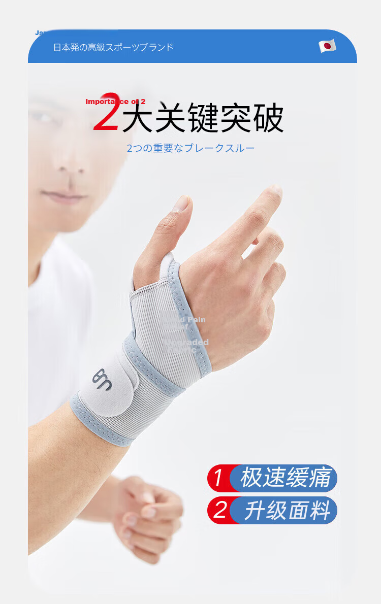 BM Medical Tendonitis Wrist Brace, Anti-Sprain, Wrist Joint Support, Thumb Wrist Band, Autumn And Winter Fleece-Lined, Thickened 6