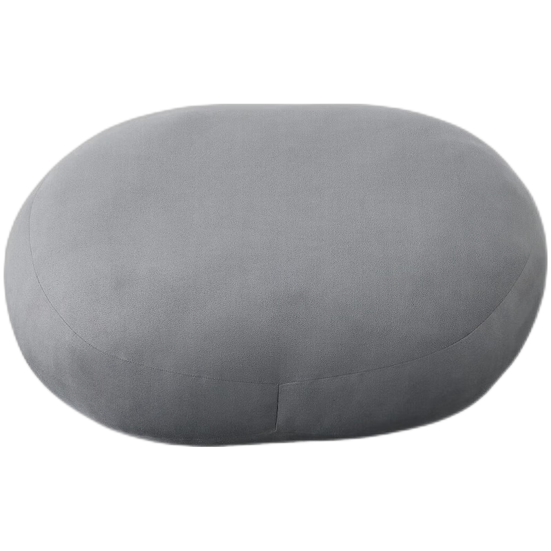 MUJI Soft Lumbar Cushion Pillow for Waist Support Nap Pillow Chair Backrest Teacher's Day Gift Light Beige
