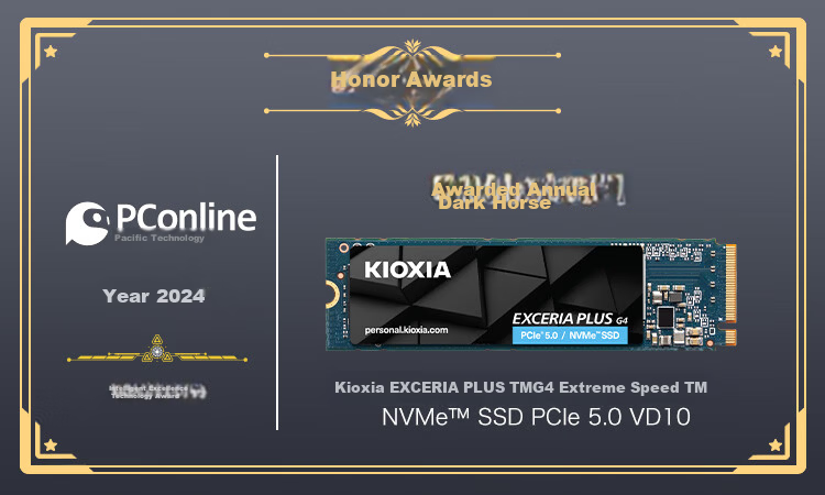 Kioxia 1TB NVMe M.2 SSD EXCERIA BASIC SF10 Series PCIe 4.0 Solid State Drive 4