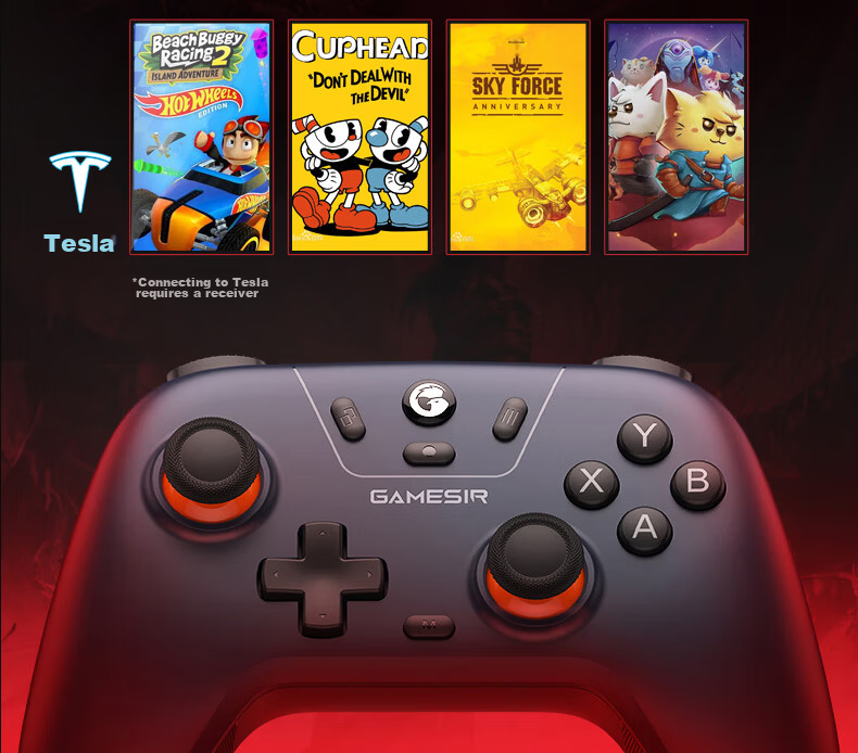 GAMESIR Wireless Game Controller Switch2/Switch Mobile Android Apple Steam PC NS2 Pro Bluetooth TV Wired Dual Player Forza Horizon 6 10