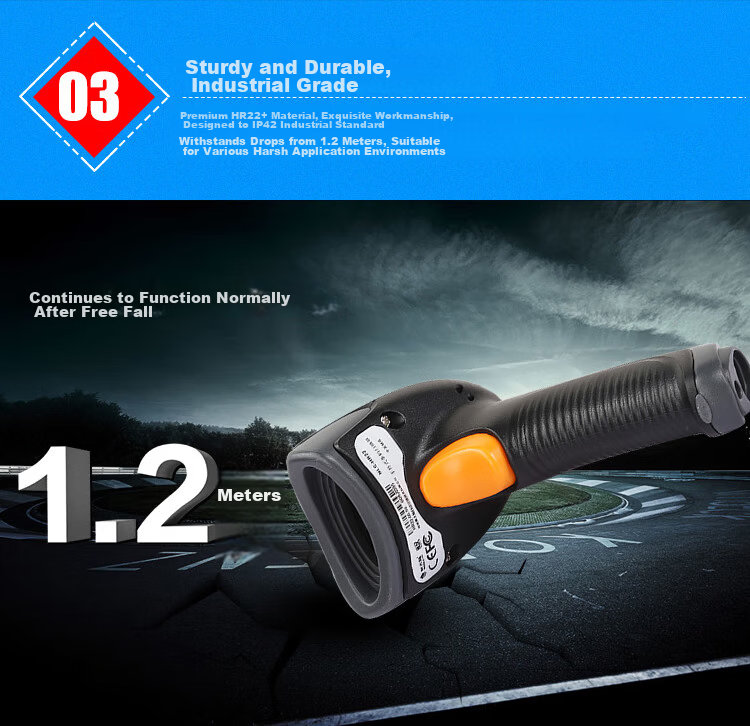 Newland NLS-HR22 Wired QR Code Scanner USB Interface Barcode Scanner for Supermarket Express WeChat Payment 7