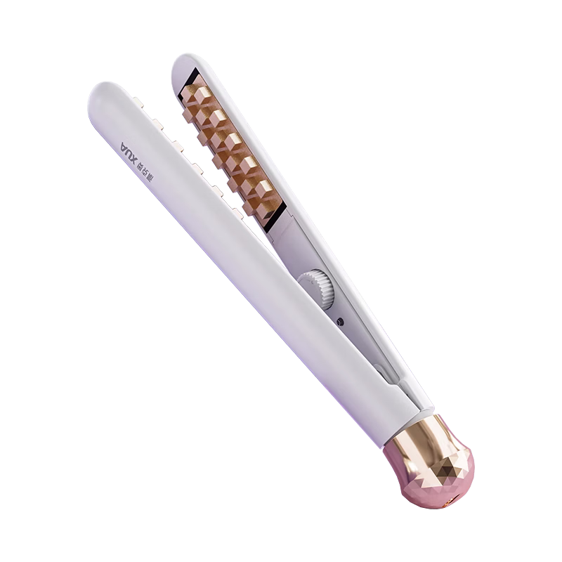 AUX Mini Corn Hair Clipper Root Volumizing Corn Silk Perm Men's Hair Straightener Portable Small Curling Iron High Crown Volume Tool [Dormitory Use] Gift