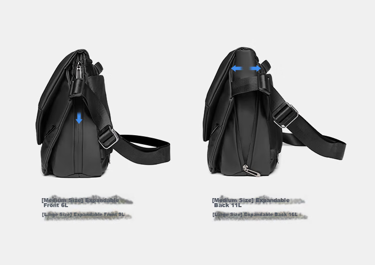 GYXX Apollo X1 Magnetic Buckle Crossbody Bag Men's Shoulder Bag Functional Trendy Large Capacity Messenger Laptop Bag 8