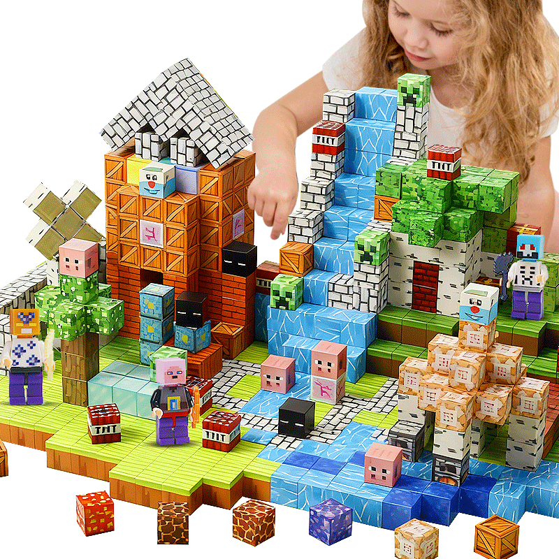 Gaozhile Magnetic Building Blocks, Educational Toy for Boys And Girls, Birthday And Graduation Gift, Ages 3-6