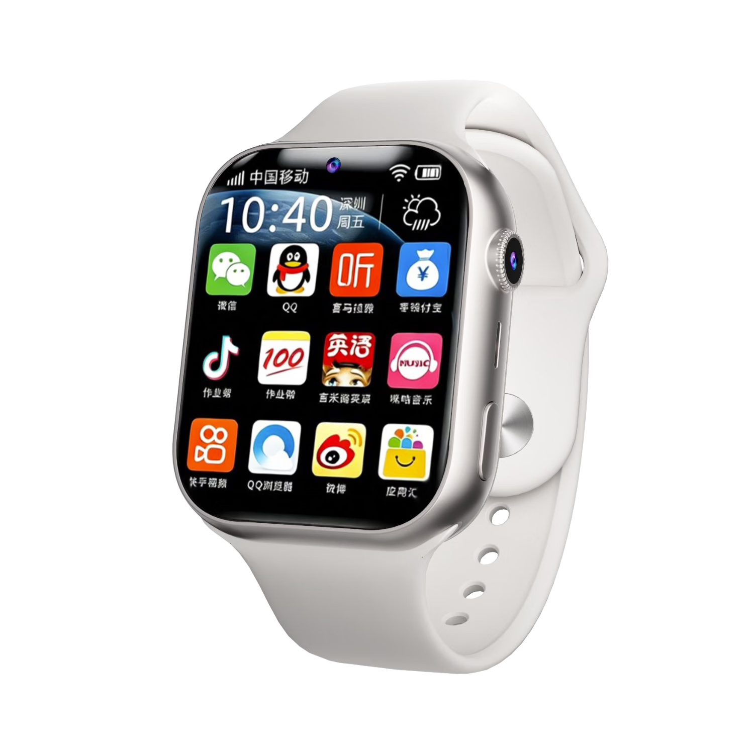 HEMOWE 2026 New Kids Phone Watch Waterproof Full Network 3-6-12 Years Old Primary School WiFi Positioning Control