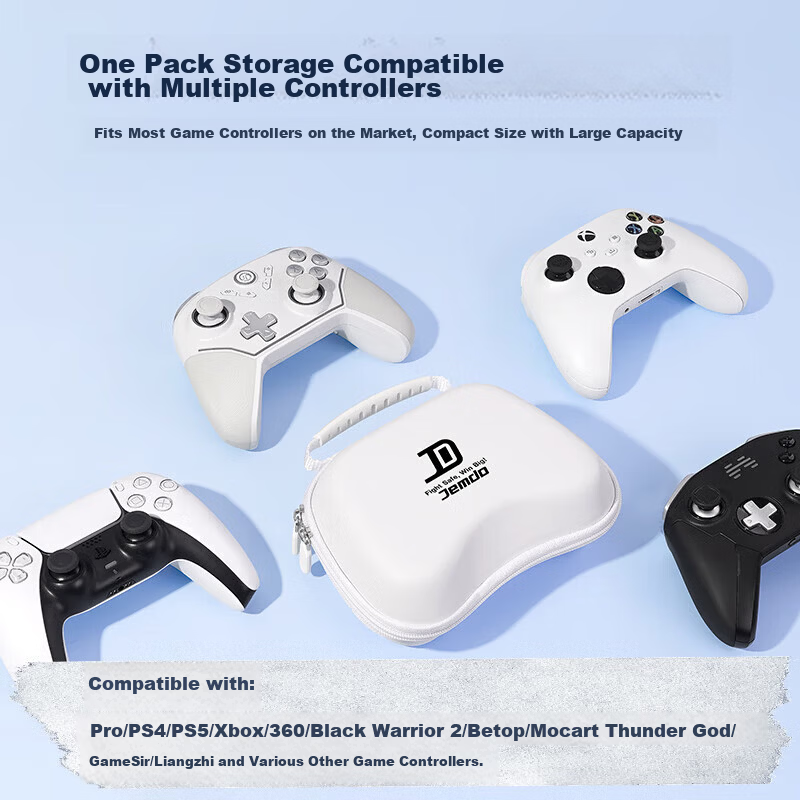Jemdo Charging Dock for Sony PS5 Controllers Dual Controller Elite Charging Station Slim Storage Stand Wireless Charger Protective Case Gaming Accessories 2