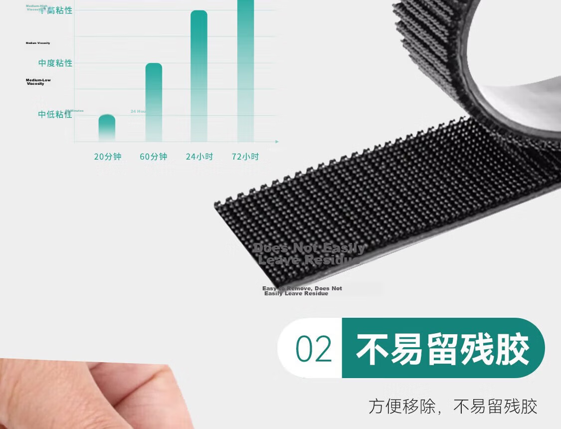 3M Dual Lock Mushroom Fastener Magic Tape Car Adhesive SJ3550 2.5cm x 10cm/3pcs 6