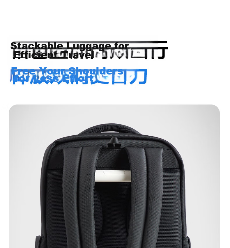 Hanke 30L Expandable Laptop Backpack 17-inch Classic Black Unisex Travel Commuter Business Large Capacity School Bag 33