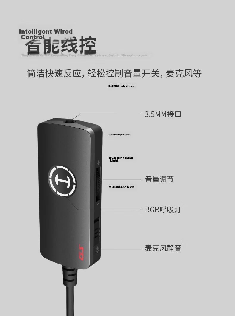 EDIFIER HECATE GS02 USB External 7.1 Gaming Sound Card Headphone Audio Adapter for Desktop Laptop PS4/5 with Headset Microphone Speaker Compatibility 11