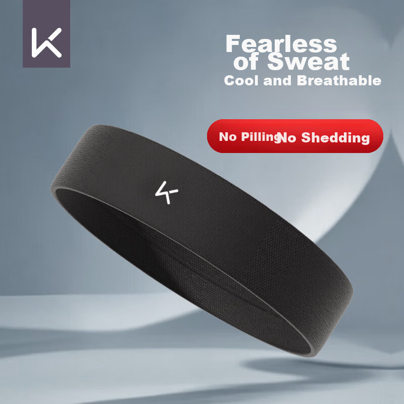 Keep Sports Sweatband Men Sweat-Absorbing Running Headband Women Fitness Basketball Badminton Headband Hairband